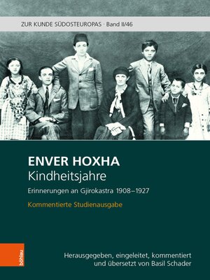 cover image of Kindheitsjahre. Erinnerungen an Gjirokastra 1908-1927